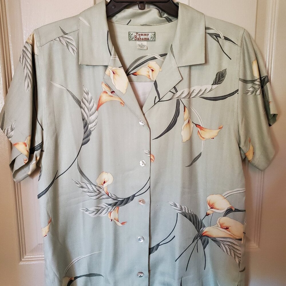 Vintage Tommy Bahama Silk Shirt